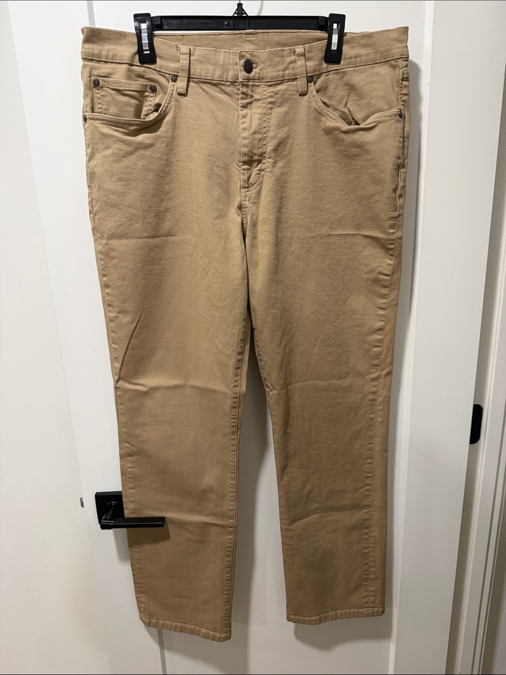 Brooks Brothers Men's Khaki Straight Fit Pants - 38x32